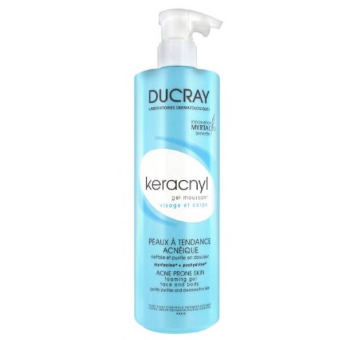 KERACNYL GEL DET 400ML DUCRAY