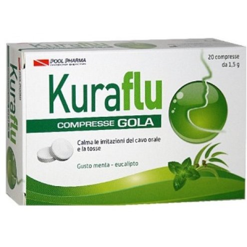 KURAFLU GOLA EUCALIPTO 20COMPRESSE