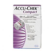 ACCU-CHEK COMPACT STR 50+1PZ