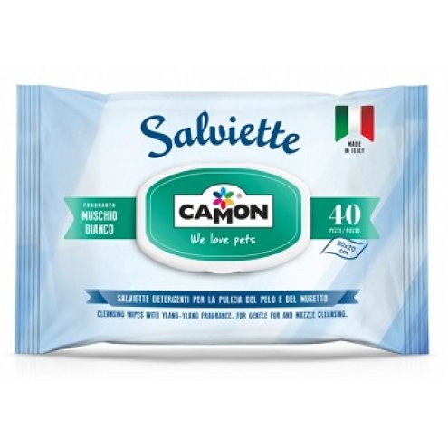 SALVIETTE MUSCHIO BIANCO 40SAL