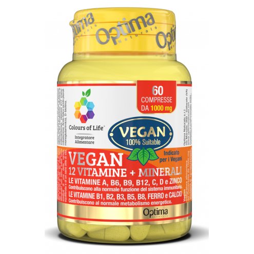 COLOURS OF LIFE VEGAN 60COMPRESSE