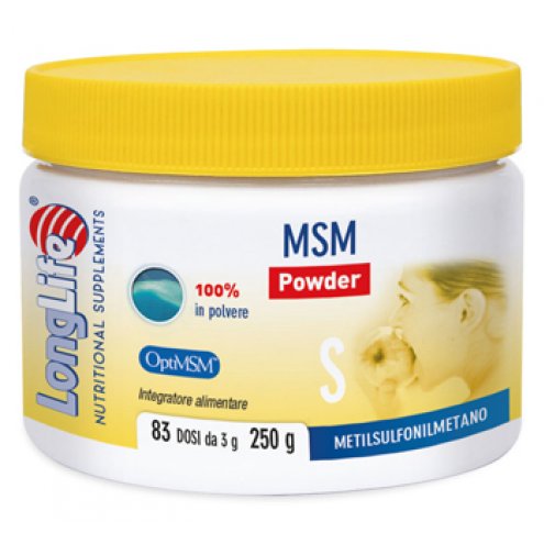 MSM POWDER LONGLIFE 250G