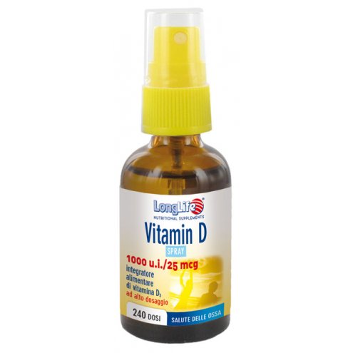 LONGLIFE VITAMIN D3 1000UI SPR