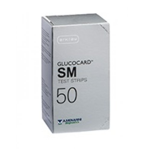 GLUCOCARD SM TEST STRISCE 50 PEZZI