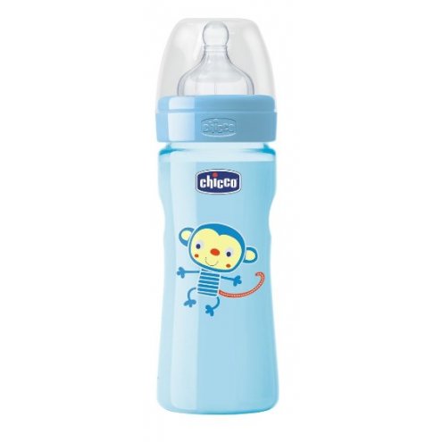 CHICCO 20623.22 BIB 250ML SIL