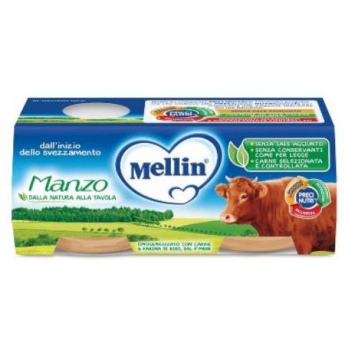 MELLIN OMOG MANZO 2X80G