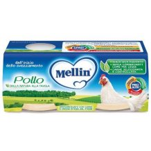 MELLIN OMOGENEIZZATO POLLO 2X120 G