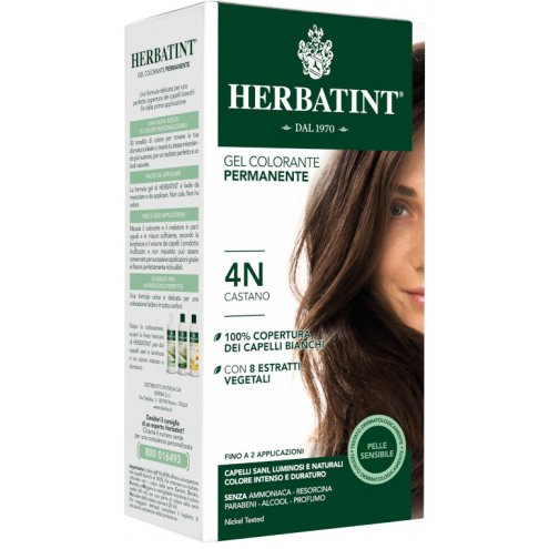 HERBATINT 4N CASTANO 150 ML + PENNELLO PROMO EDIZIONE LIMITA TA