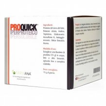Proquick integratore a base di Aminoacidi da siero e proteine, 21 bustine  315g.