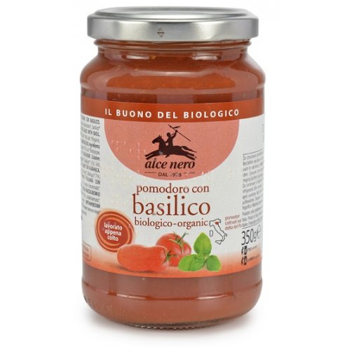 POMODORO C/BASILICO BIO 350G