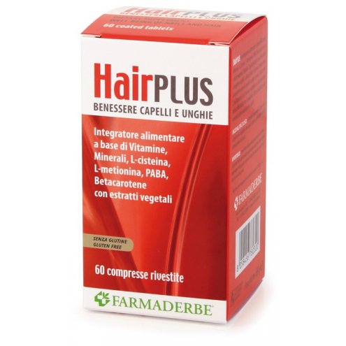 HAIR PLUS 60COMPRESSE 77G