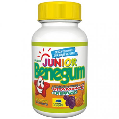 BENEGUM J VIT C/FERRO 40CARAM