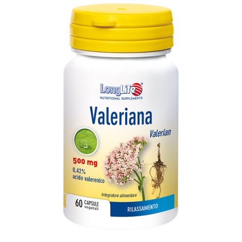 LONGLIFE VALERIANA 60CAPSULE 500MG