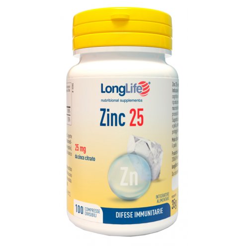 ZINC 100COMPRESSE LONGLIFE