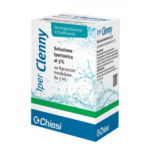 IPER CLENNY soluzione fisiologa sterile - 20 FLACONCINI MONODOSE 5ML