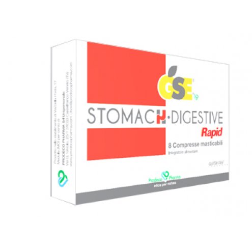 GSE STOMACH DIGESTIVE RAP 8COMPRESSE