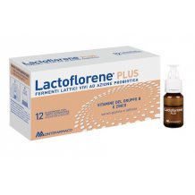 LACTOFLORENE PLUS integratore di fermenti lattici - 12FLACONI 10ML