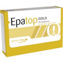 EPATOP Gold Integratore alimentare per la normale funzione epatica e digestiva - 20 COMPRESSE 