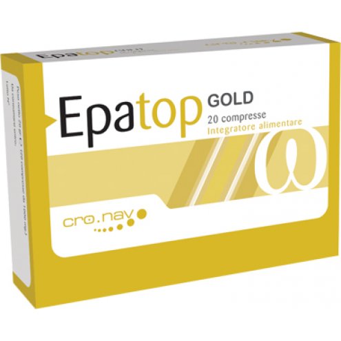 EPATOP Gold Integratore alimentare per la normale funzione epatica e digestiva - 20 COMPRESSE 