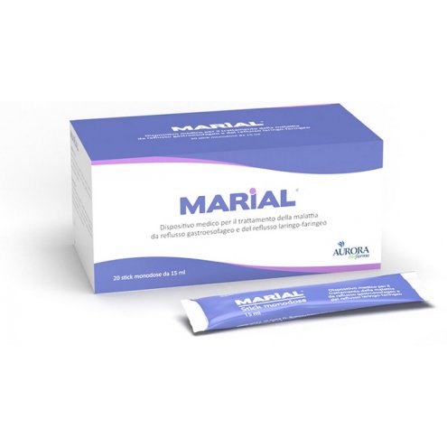 MARIAL Integratore per il Reflusso Gastroesofageo - 20 ORAL STICK 15ML