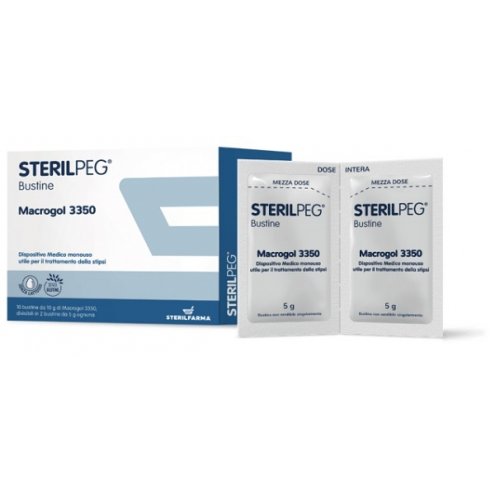 STERILPEG 10 BUSTINE MACROGOL