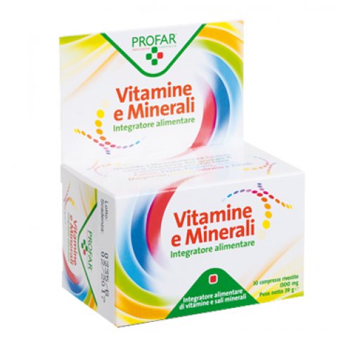 VITAMINE MINERALI 30COMPRESSE