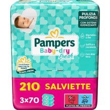 PAMPERS BABY FRESH SALV 210SRP