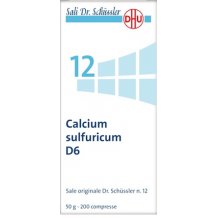 CALCIUM SULFUR N.12  6DH 50G D
