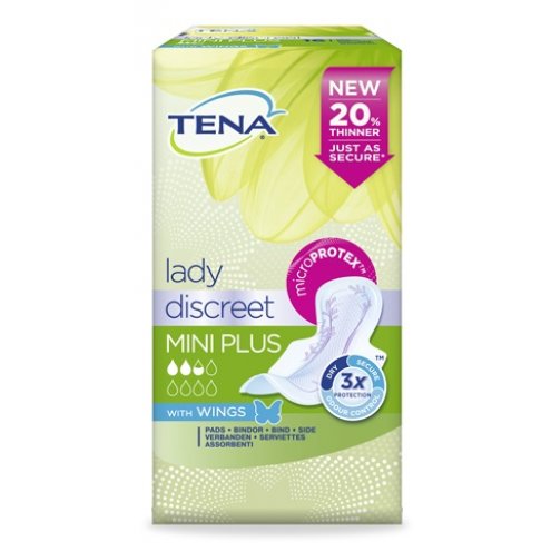 TENA LADY DISCREET MINI PLUS W