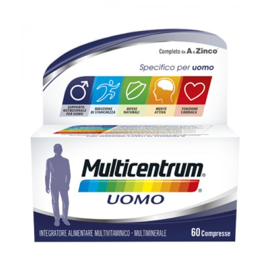 MULTICENTRUM UOMO 60COMPRESSE