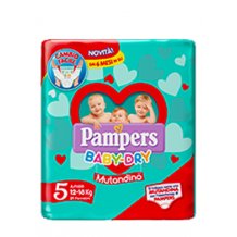 PAMPERS BD MUT SM TG5 J 14+1PZ