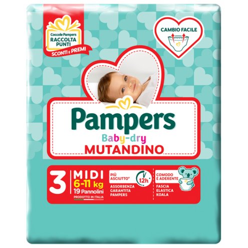 PAMPERS BD MUT SM TG3 MI 19PZ