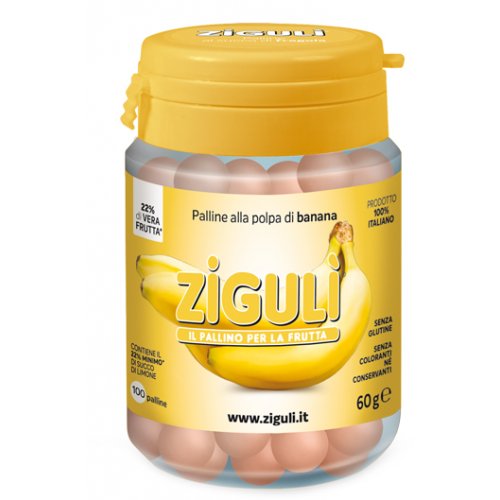 ZIGULI-BANANA 100PALLINE 60G