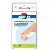 PROTEZIONE MASTER-AID PER ALLUCE VALGO CON SEPARATORE DITA INTEGRATO 1 PEZZO