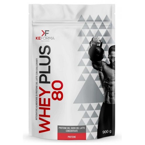 WHEY PLUS 80 FRAGOLA BUSTA900G