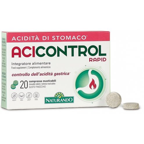 ACICONTROL RAPID 20COMPRESSE