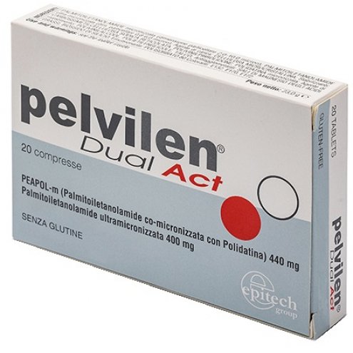 PELVILEN DUAL ACT 20COMPRESSE