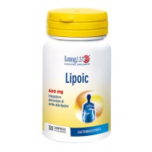 LONGLIFE LIPOIC 30CPS 600MG