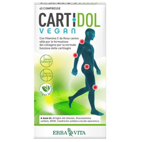 CARTIDOL VEGAN 45COMPRESSE