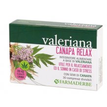 VALERIANA CANAPA RELAX 30COMPRESSE