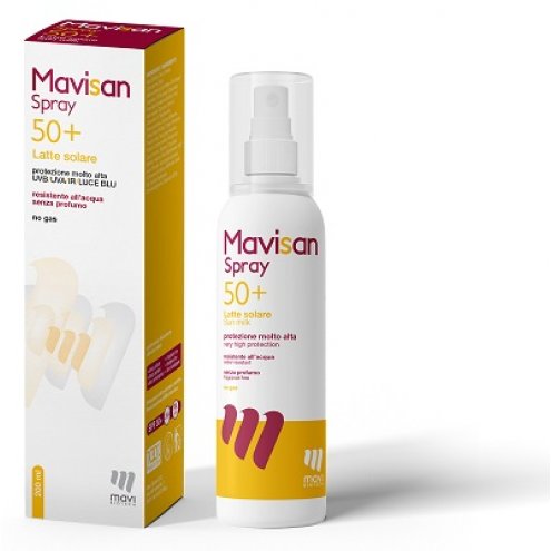 MAVISAN SPRAY 50+ LATTE SOLARE