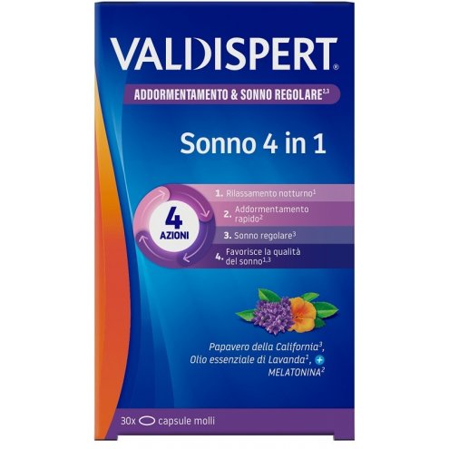 VALDISPERT NOTTE 4IN1 30CAPSULE MO