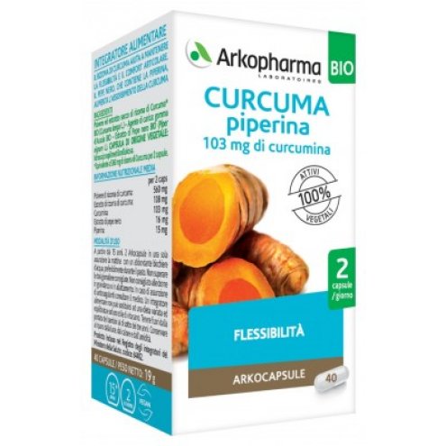 ARKOCAPSULE CURCUMA+PIP BIO 40CAPSULE