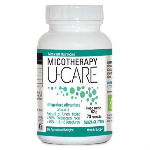 MICOTHERAPY U CARE Integratore Difese Immunitarie - 70CAPSULE