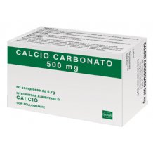 CALCIO CARBONATO 500MG SOFAR 60 COMPRESSE