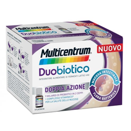 MULTICENTRUM DUOBIOTICO 8FL