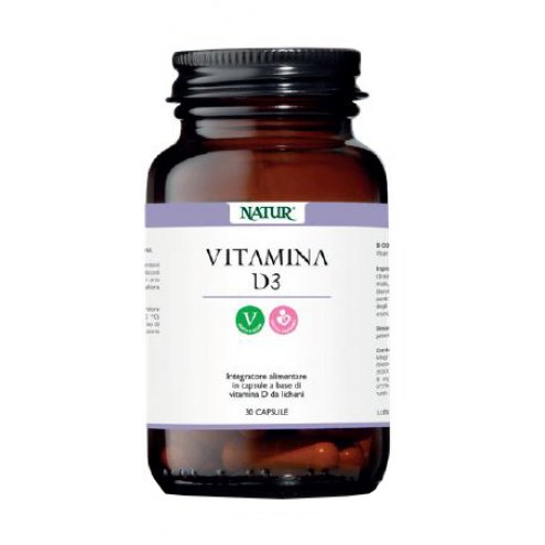 VITAMINA D3 30CPS NATUR