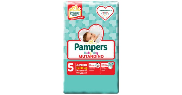 PAMPERS BD MUT JUNIOR SP 14PZ