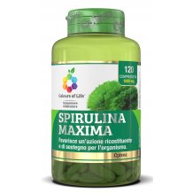 COLOURS*SPIRUL MAXIMA 120CPR