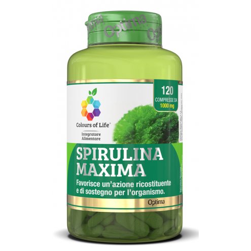 COLOURS*SPIRUL MAXIMA 120CPR